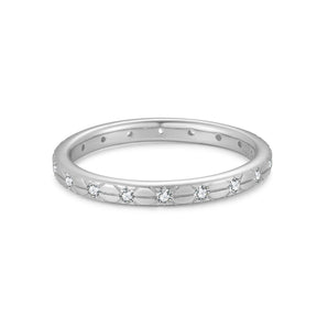 Silver Dainty Ring - Celestial