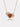 14K Gold Heart Shaped Pink Tourmaline & Diamond Floral Necklace - Over the Moon