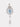 14K White Gold Aquamarine & Diamond & Moonstone Ribbon Bow Pendant - Diana2