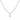 Silver Heart Lock Chain Necklace | LOVE BY THE MOON