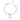 Amethyst Silver Bow Tennis Bracelet - Alice