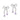Amethyst Silver Bow Dangle Earrings - Alice