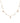 Aquamarine & Moonstone Gold Dangle Choker