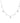Aquamarine & Moonstone Silver Dangle Choker