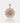 14K Gold Spinel & Diamond Cluster Pendant