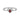 Garnet Silver Heart Ring - Majesty | LOVE BY THE MOON