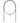 Gold Crescent Moon PU Leather Cord Necklace - Ella