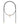 Gold Crescent Moon PU Leather Cord Necklace - Ella