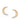 Gold Pavé Crescent Moon Stud Earrings - Anya