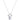 Hexagon Blue Lace Agate Silver Necklace - Talisman