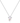 Hexagon Moonstone Silver Necklace - Talisman