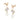 Freshwater Baroque Pearl Gold Leaping Rabbit & Story Book Earrings | LOVE BY THE MOON