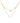 star layered gold necklace chain
