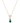 Malachite Gold Cable Necklace - Mantra