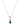 Malachite Gold Cable Necklace - Mantra