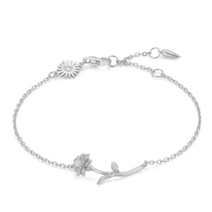 Opal Silver Bracelet - Marigold | LOVE BY THE MOON