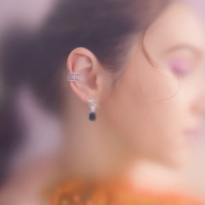 Silver Floral Ear Cuff - Chrysanthemum | LOVE BY THE MOON