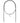 Silver Crescent Moon PU Leather Cord Necklace - Ella