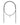 Silver Crescent Moon PU Leather Cord Necklace - Ella