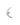 Silver Pavé Crescent Moon Ear Cuff - Ella