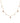 Strawberry Quartz & Rose Quartz Gold Dangle Choker