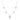 Labradorite Silver Dangle Choker - Lily of the Valley