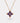 14K Gold February Birthstone Flower Necklace - Amethyst