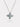 14K Gold March Birthstone Flower Necklace - Aquamarine
