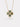 14K Gold Green Tourmaline & Diamond Clover Necklace