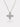 14K Gold April Birthstone Flower Necklace - Diamond