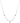 Blue Chalcedony Silver Moon Phases Choker - Luna