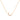 Moonstone Gold Petite Moon Necklace | LOVE BY THE MOON