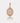 opal diamond 14k gold pendant