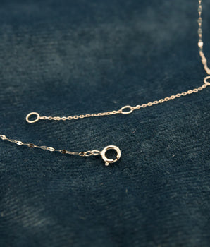 LOVE BY THE MOON 14K White Gold Petal Necklace