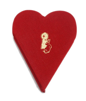 Wonderland Whims Heart Key Notebook