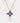 14K Gold December Birthstone Flower Necklace - Tanzanite