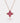 14K Gold October Birthstone Flower Necklace - Tourmaline