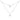 White Druzy Silver Layered Necklace - Love Note