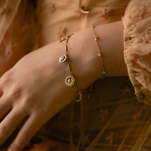Gold Layered Bracelet - Love By the Moon