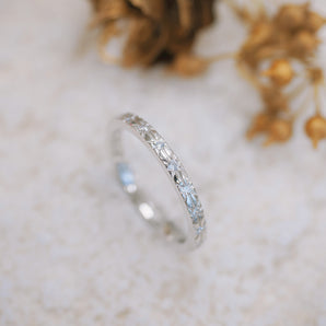 Silver Dainty Ring - Celestial