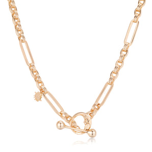 Gold Toggle Necklace - Embrace