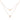 CZ Gold Layered Necklace - AMOUR