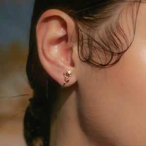 Gold Studded Earrings Set - Magic Voyage