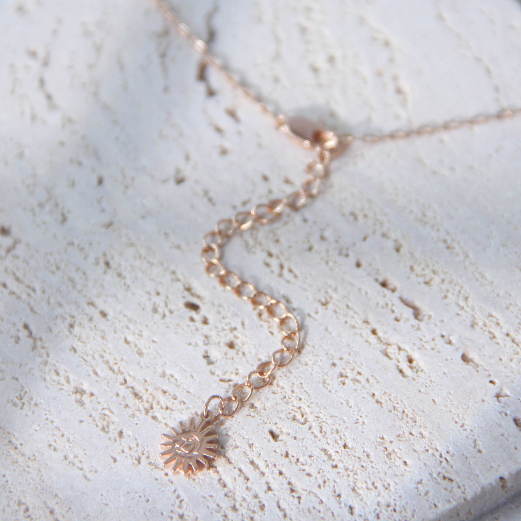 CZ Gold Layered Necklace - Selene
