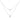 CZ Silver Layered Necklace - AMOUR