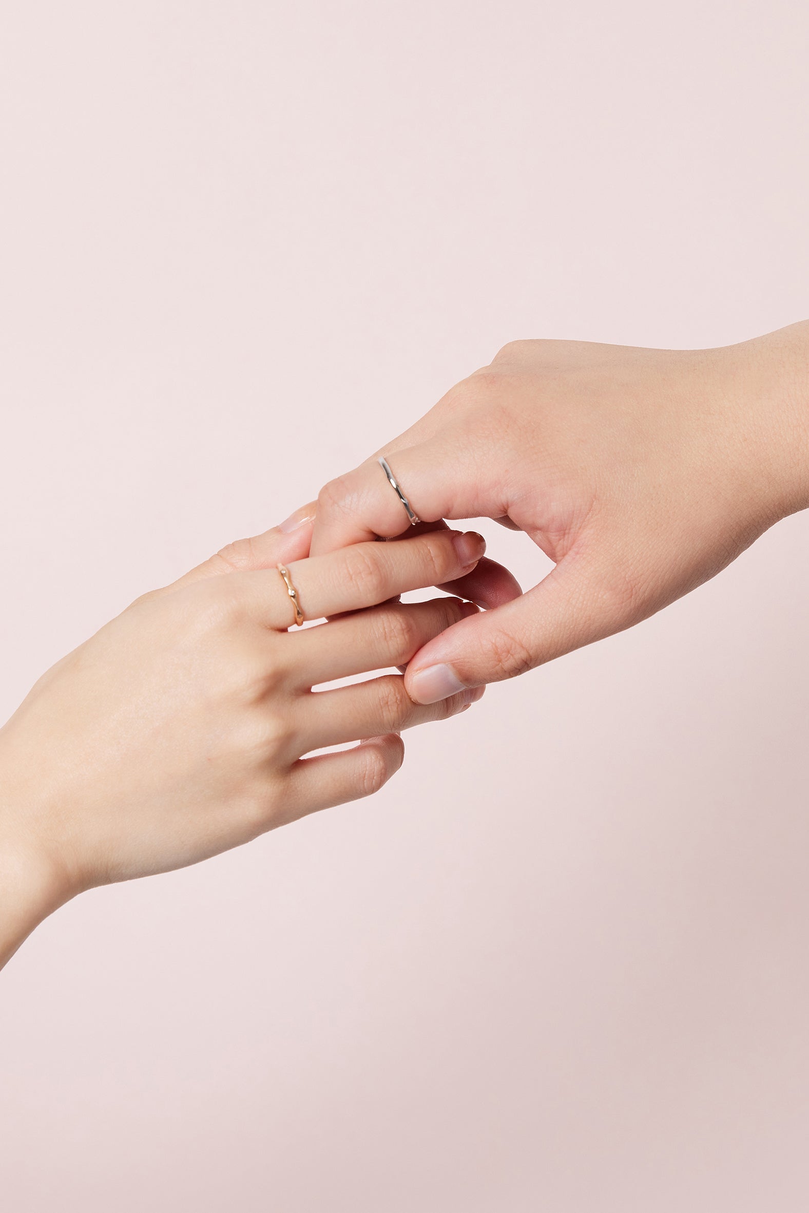 CZ 14K Gold Vermeil Ring - Flow | LOVE BY THE MOON