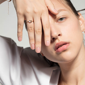 Moonstone Gold Ring - Moonshine